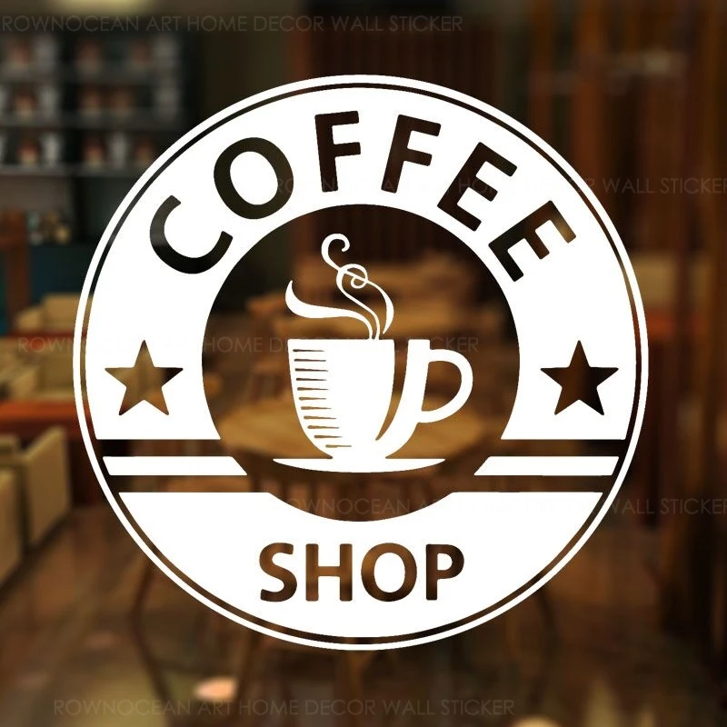 Coffee Shop Vinyl Sticker Coffee Cup Pattern Sign For Coffee Shop Cafe Window Glass Decoration Removable Business Shop Z353 
Coffee Shop Vinyl Sticker Coffee Cup Pattern Sign For Coffee Shop Cafe Window Glass Decoration Removable Business Shop Z353