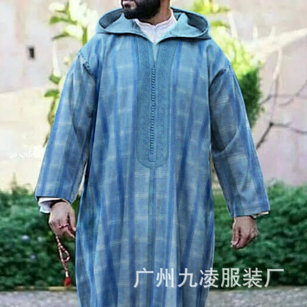 Muslim Islamic Clothing Men Jubba Thobe Hooded Dress Long Robe Saudi Musulman Abaya Moroccan Caftan Islam Dubai Arab Dressing
Muslim Islamic Clothing Men Jubba Thobe Hooded Dress Long Robe Saudi Musulman Abaya Moroccan Caftan Islam Dubai Arab Dressing