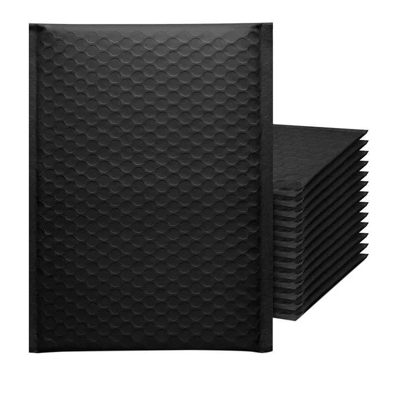 50 Pcs 15X20+4Cm Black Bubble Mailing Self-Sealing Padded Envelope Transport Bag Suitable For Offices, Homes And Shops
50 Pcs 15X20+4Cm Black Bubble Mailing Self-Sealing Padded Envelope Transport Bag Suitable For Offices, Homes And Shops
