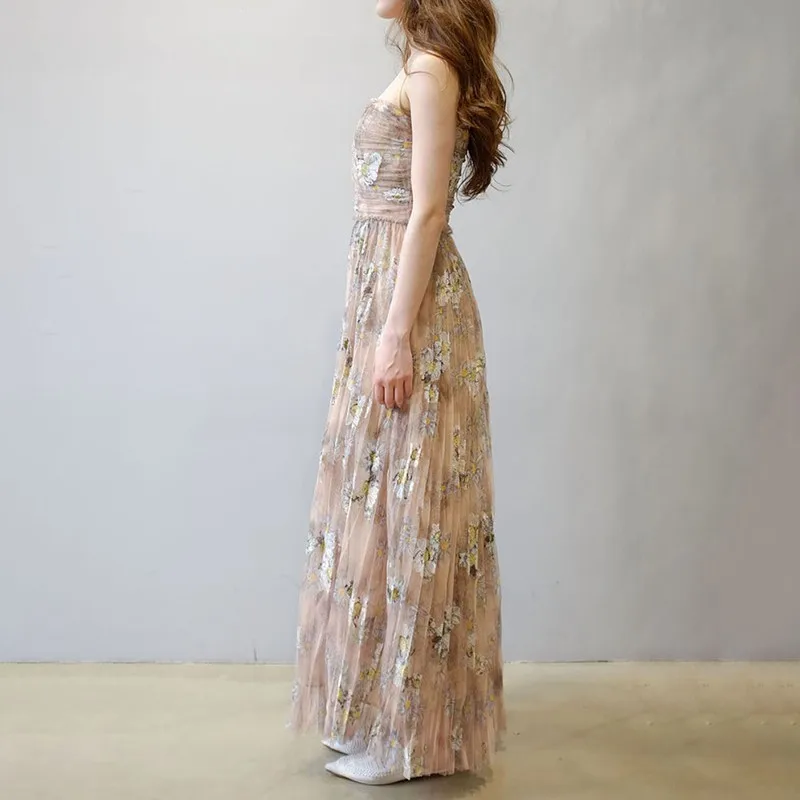 VGHE legant Patchwork Print Party Dress For Women Sleeveless High Waist Slim Ankle Length Pleated Vintage Dresses Female Summer
VGHE legant Patchwork Print Party Dress For Women Sleeveless High Waist Slim Ankle Length Pleated Vintage Dresses Female Summer