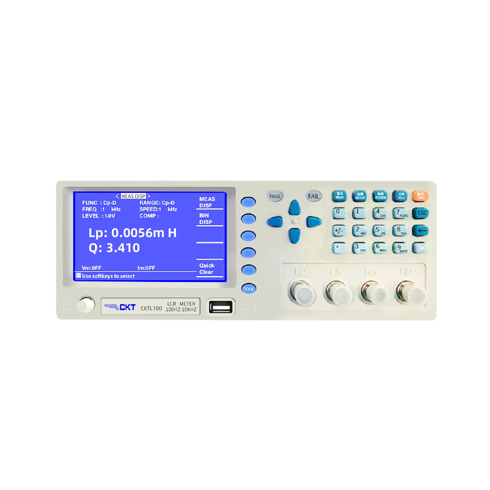 CKTL100/CKTL10 Inductance Meter Ready Stock Goods with Fast Delivery 
CKTL100/CKTL10 Inductance Meter Ready Stock Goods with Fast Delivery