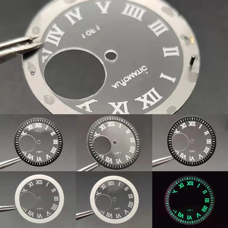 New nh38 mechanical watch luminous dial transparent hollow modified diving surface dial strong green luminous dial
New nh38 mechanical watch luminous dial transparent hollow modified diving surface dial strong green luminous dial
