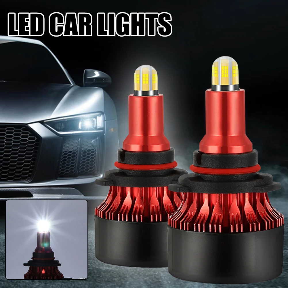 2pcs Car Headlights H1 9005 H7 H11 9006 LED Bulb Four-Sided LED Headlamp 360-degree 6500K Cool White Waterproof Car Lighting Kit
2pcs Car Headlights H1 9005 H7 H11 9006 LED Bulb Four-Sided LED Headlamp 360-degree 6500K Cool White Waterproof Car Lighting Kit
