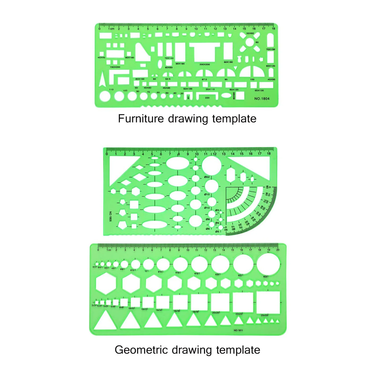 6 Pcs Architect Multi Purpose Drawing Template Set House Plan Interior Design and Furniture Drafting Tool Ruler JR Deals
6 Pcs Architect Multi Purpose Drawing Template Set House Plan Interior Design and Furniture Drafting Tool Ruler JR Deals