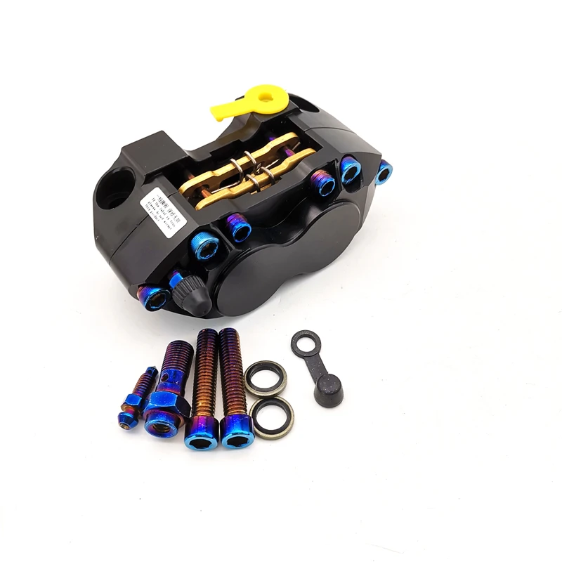 82mm Motorcycle CNC Brake Caliper Brake Pump Mounting 4 Piston Radial Modify
82mm Motorcycle CNC Brake Caliper Brake Pump Mounting 4 Piston Radial Modify