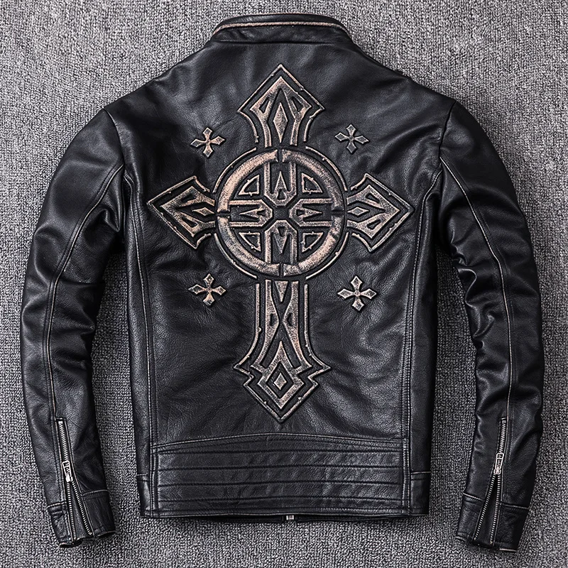 Free shipping.Wholesales.Mens genuine leather jacket.vintage cowhide coat.slim motor biker jacket sales,plus size
Free shipping.Wholesales.Mens genuine leather jacket.vintage cowhide coat.slim motor biker jacket sales,plus size