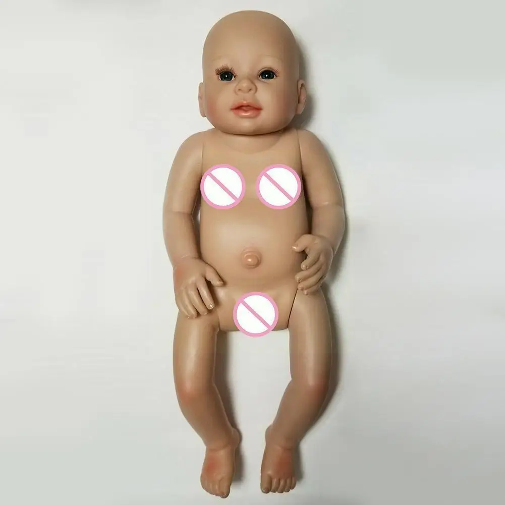 19 дюймовая мягкая виниловая полностью силиконовая настоящая кукла-реборн для мальчиков младенцев новорожденных несобранная H4A7
19 дюймовая мягкая виниловая полностью силиконовая настоящая кукла-реборн для мальчиков младенцев новорожденных несобранная H4A7