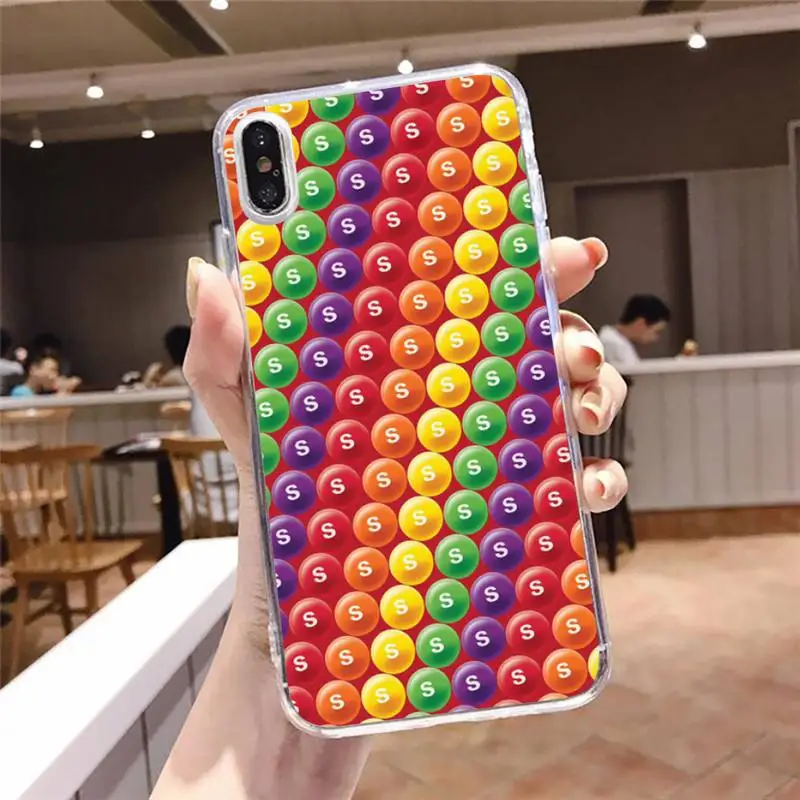 Skittles Sweet Sour Fruit Candies Phone Case Transparent soft For iphone 5 5s 5c se 6 6s 7 8 11 12 plus mini x xs xr pro max
Skittles Sweet Sour Fruit Candies Phone Case Transparent soft For iphone 5 5s 5c se 6 6s 7 8 11 12 plus mini x xs xr pro max