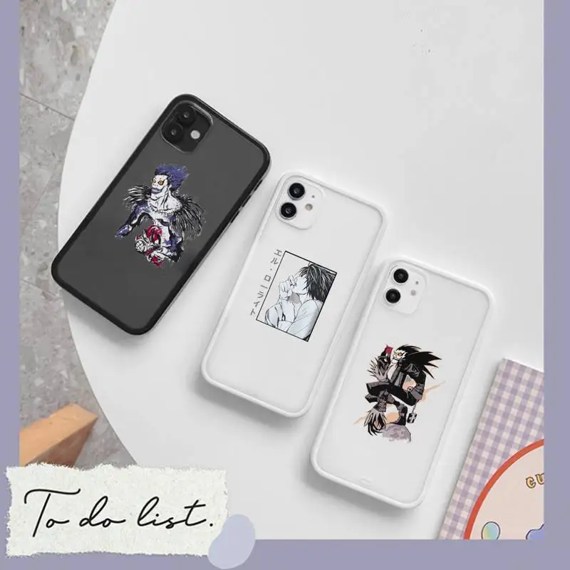 Rem and Misa Death Note Phone Case matte transparent For iphone 7 8 11 12 plus mini x xs xr pro max cover
Rem and Misa Death Note Phone Case matte transparent For iphone 7 8 11 12 plus mini x xs xr pro max cover