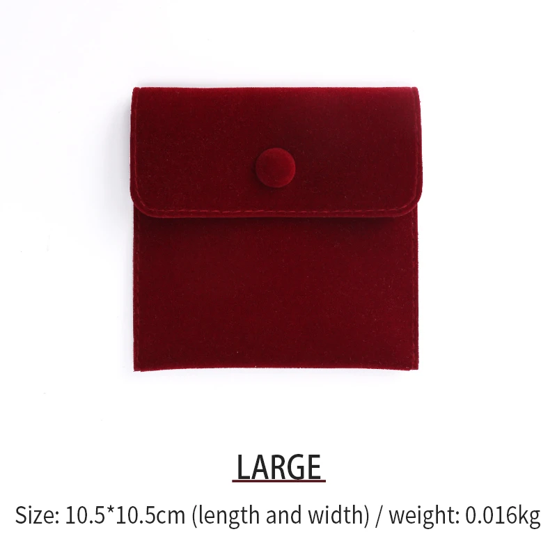 New Red Flannel Brooch Jewelry Packaging Storage Bag For Women Earring Necklace Bracelet Display Box Jewellery Organizer 4 Color
New Red Flannel Brooch Jewelry Packaging Storage Bag For Women Earring Necklace Bracelet Display Box Jewellery Organizer 4 Color