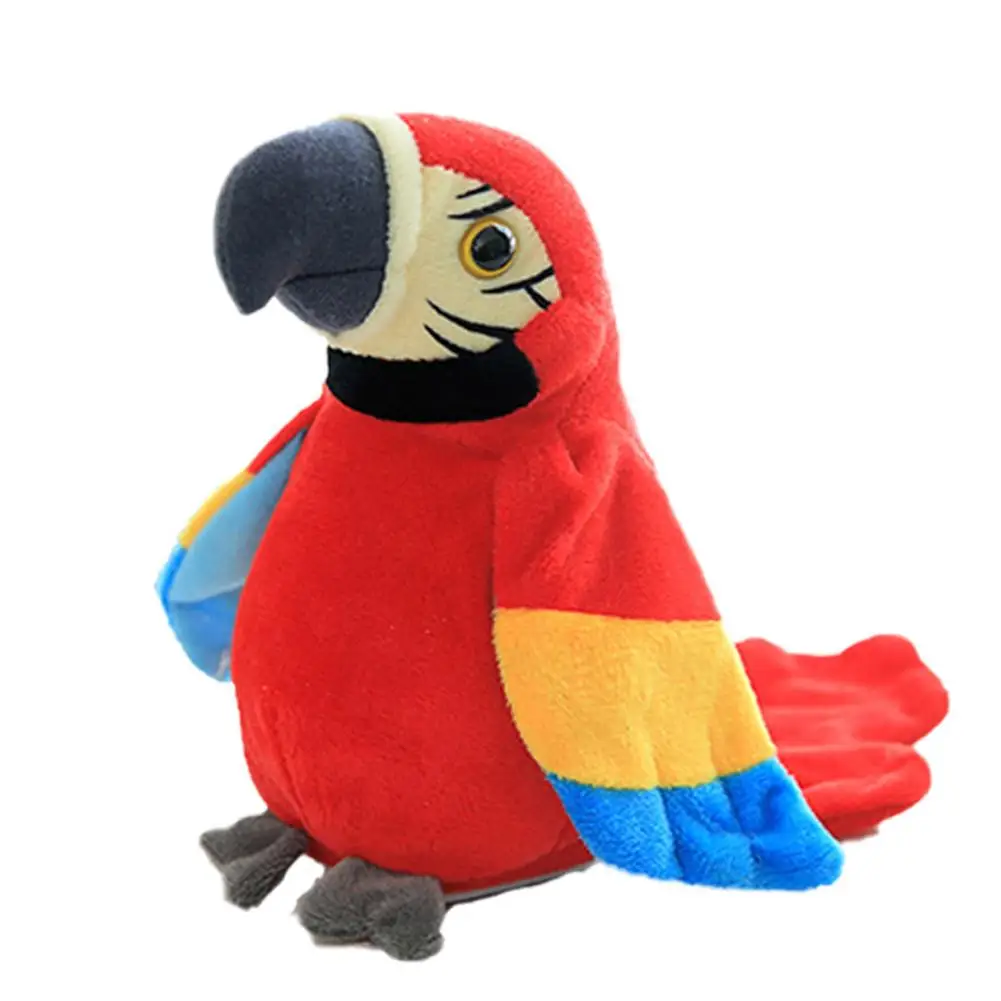 Talking Plush Parrot Toy Funny Repeat Learning Helper Multifunctional Movable Wing Electric Talking Bird Stress Relief Dolls
Talking Plush Parrot Toy Funny Repeat Learning Helper Multifunctional Movable Wing Electric Talking Bird Stress Relief Dolls