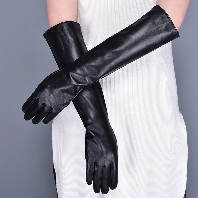 NH Fall and Winter Real Leather Gloves for Women Genuine Sheepskin Touch Screen Long Gloves Keep Warm Soft Thin Fashion Mittens
NH Fall and Winter Real Leather Gloves for Women Genuine Sheepskin Touch Screen Long Gloves Keep Warm Soft Thin Fashion Mittens