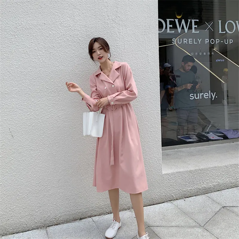 HziriP Autumn Pink High Quality Female All-Match Plus Sweet Office Lady Slender Waist-Controlled Cute Feminine Fresh Dresses
HziriP Autumn Pink High Quality Female All-Match Plus Sweet Office Lady Slender Waist-Controlled Cute Feminine Fresh Dresses