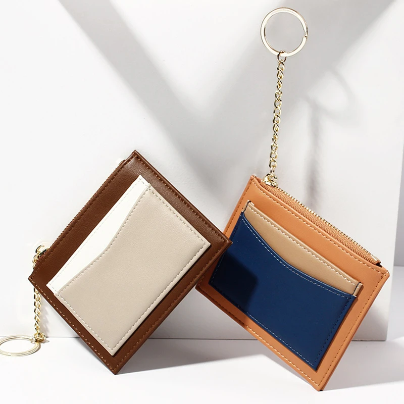 ZOVYVOL Fashion Coin Pocket Card Holders Pu Small Wallet Short Mini Zipper Case Contrast Wallet Women's Girls Gift Lightweight
ZOVYVOL Fashion Coin Pocket Card Holders Pu Small Wallet Short Mini Zipper Case Contrast Wallet Women's Girls Gift Lightweight