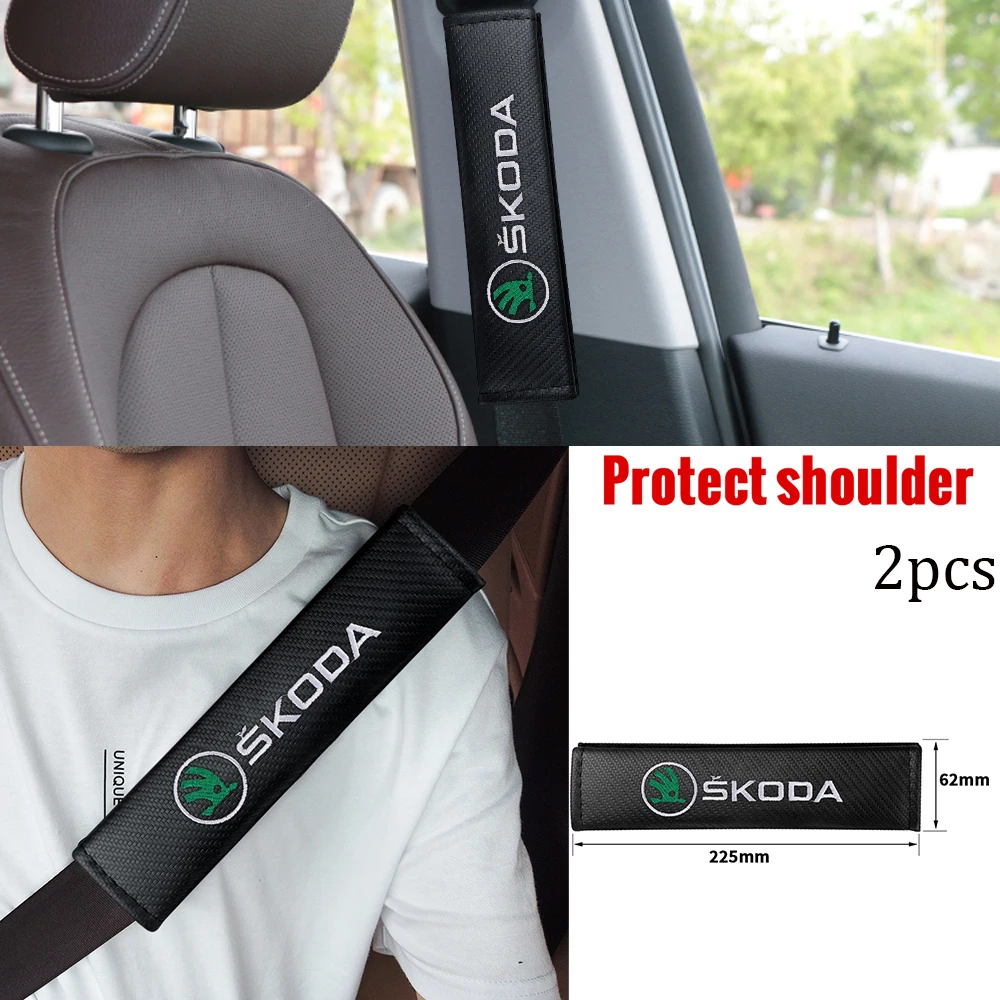 2pcs Carbon Fiber Car Safety Seat Belt Cover Case For Skoda Superb Octavia Fabia Rapid Yeti Kodiaq Auto Accessories
2pcs Carbon Fiber Car Safety Seat Belt Cover Case For Skoda Superb Octavia Fabia Rapid Yeti Kodiaq Auto Accessories