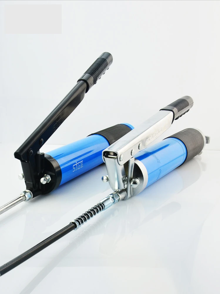Press rod grease gun Manual double piston heavy grease gun Auto repair coarse piston high pressure self-priming grease gun
Press rod grease gun Manual double piston heavy grease gun Auto repair coarse piston high pressure self-priming grease gun