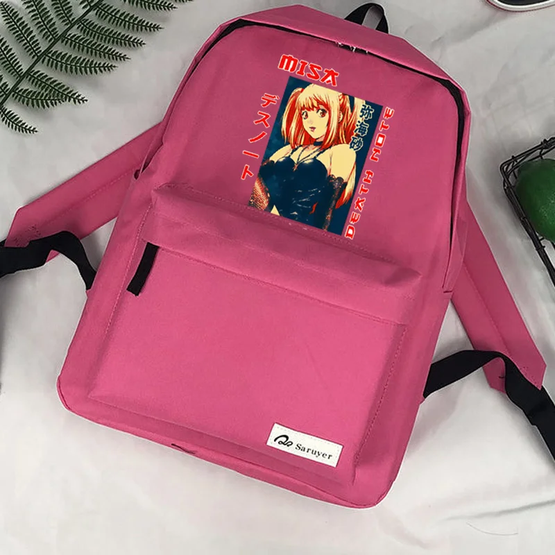 Death Note Shinigami Ryuk Misa Manga Yagami l bagpack fashion travel school infantil girl backpack
Death Note Shinigami Ryuk Misa Manga Yagami l bagpack fashion travel school infantil girl backpack