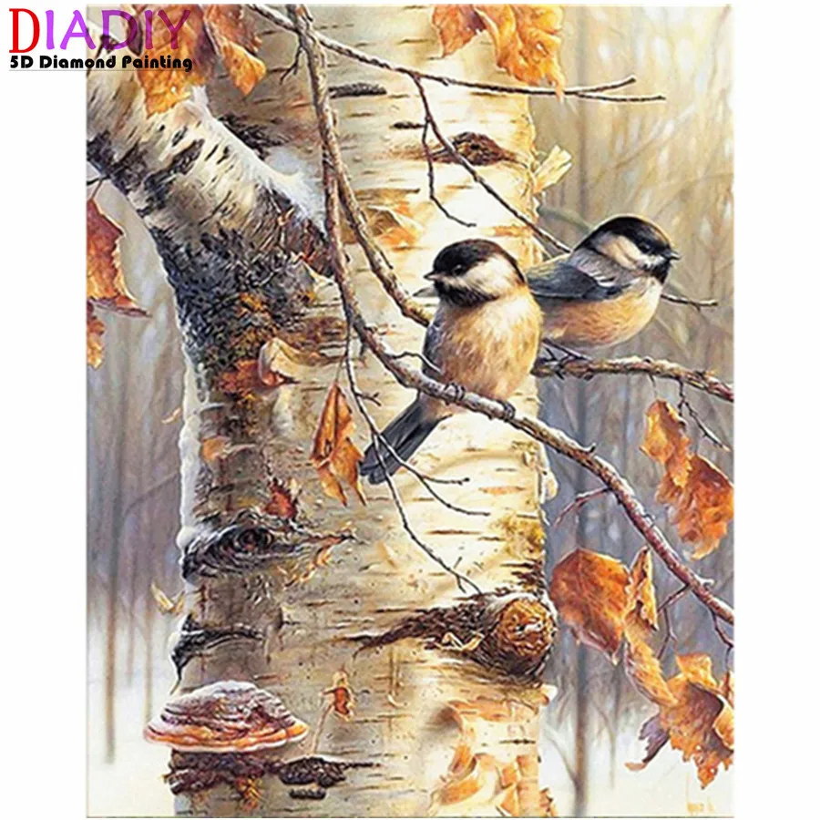 Square diamond painting DIY cross stitch kit bird decoration painting 5D rhinestone embroidery mosaic embroidery gift
Square diamond painting DIY cross stitch kit bird decoration painting 5D rhinestone embroidery mosaic embroidery gift