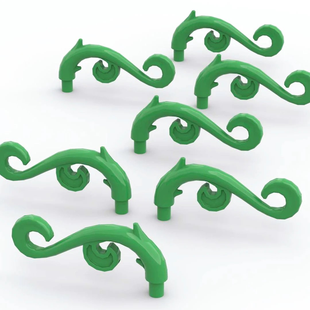 160pcs/lot Block Toy Plant Stem Curved with 2 Thorns and 2 Swirls moc Flowers Building Bricks Particles for Children Toys Gift
160pcs/lot Block Toy Plant Stem Curved with 2 Thorns and 2 Swirls moc Flowers Building Bricks Particles for Children Toys Gift