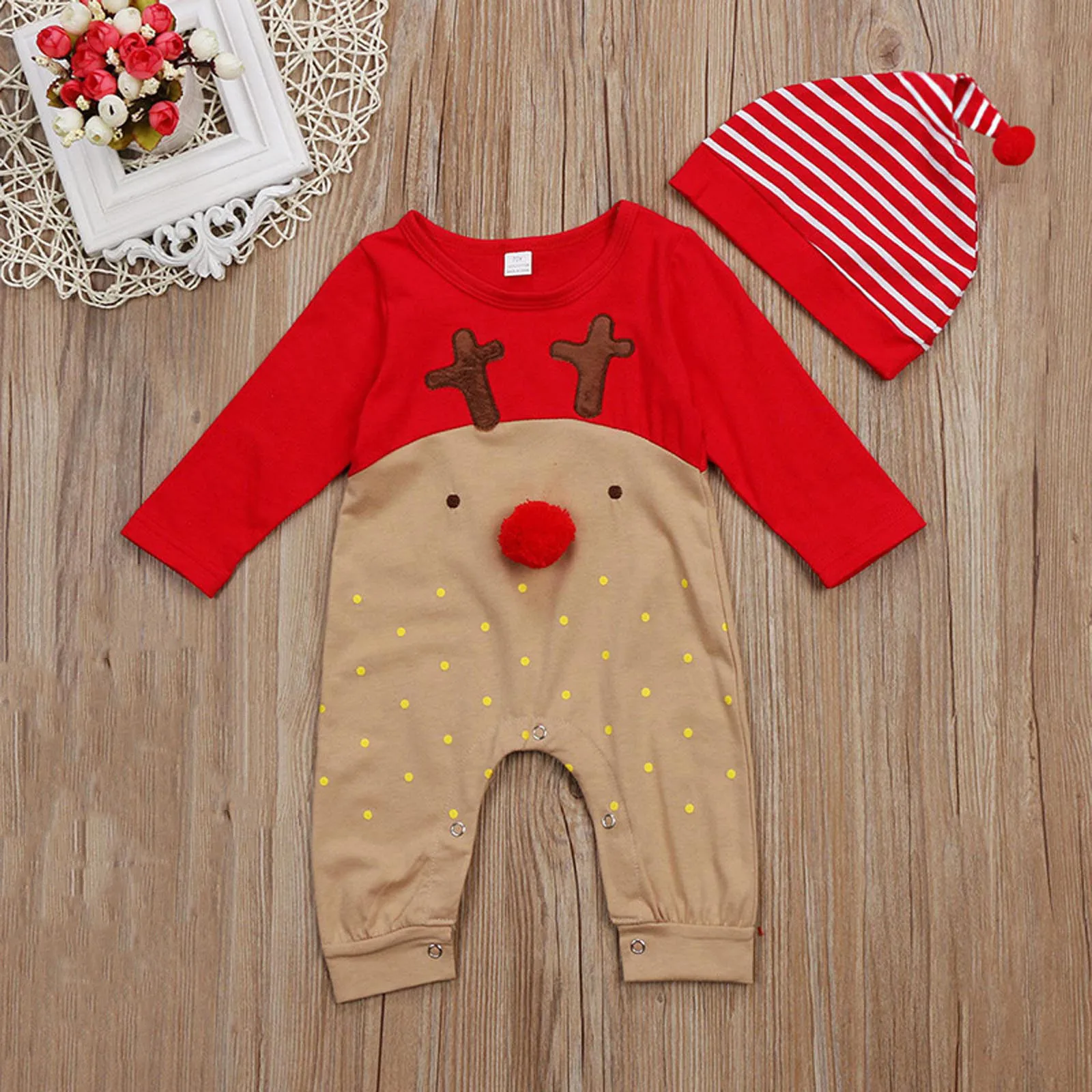 Женский Осенний боди с длинным рукавом и шляпой
Женский Осенний боди с длинным рукавом и шляпой