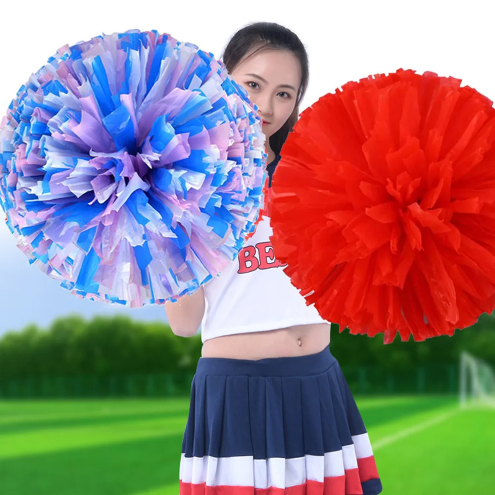 4pcs Reusable Matte Cheering Poms Spirited Fun Cheerleading Pom Poms Kit Colorful Cheer Props with Ring for Performance Competit
4pcs Reusable Matte Cheering Poms Spirited Fun Cheerleading Pom Poms Kit Colorful Cheer Props with Ring for Performance Competit