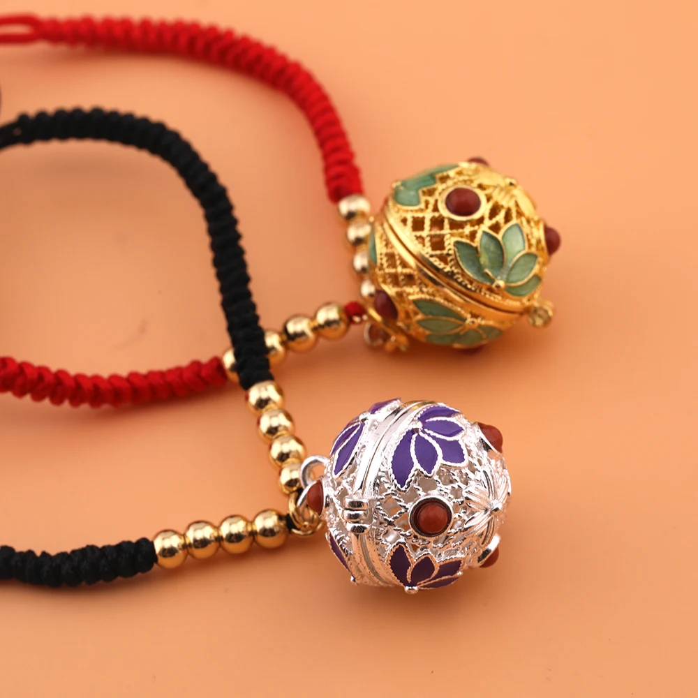 New Music Ball Aromatherapy Bracelet 2 Colors Braided Rope Bracelet Essential Oil Diffuser Perfume Lockets Women Bangle Jewelry
New Music Ball Aromatherapy Bracelet 2 Colors Braided Rope Bracelet Essential Oil Diffuser Perfume Lockets Women Bangle Jewelry