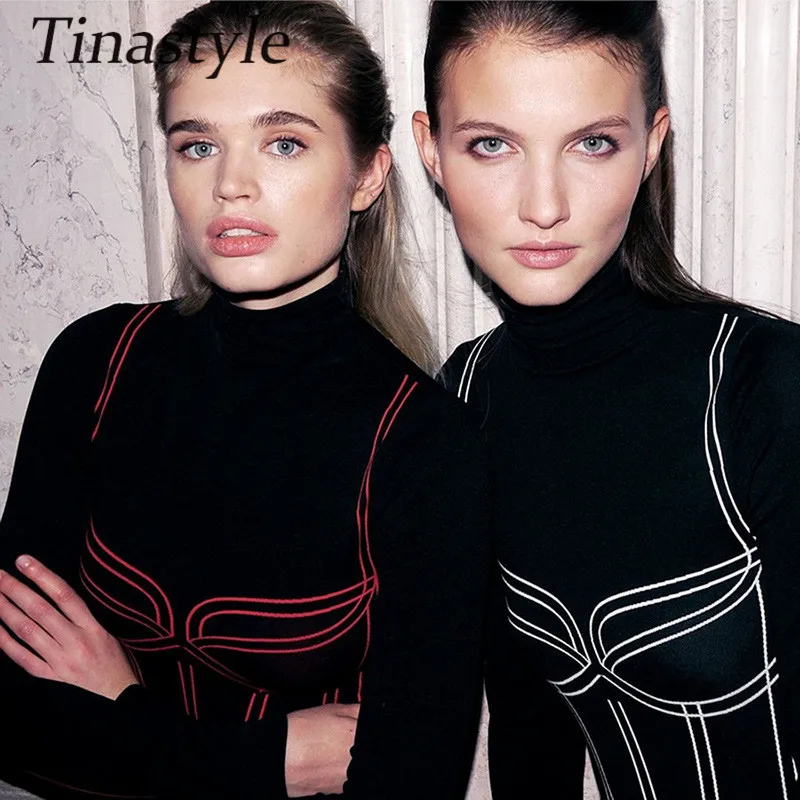Tinastyle Ins Print Two Piece Set Tracksuit Women Long Sleeve Sexy Bodysuit And Leggings Long Pants Streetwear 2 Piece Outfits
Tinastyle Ins Print Two Piece Set Tracksuit Women Long Sleeve Sexy Bodysuit And Leggings Long Pants Streetwear 2 Piece Outfits