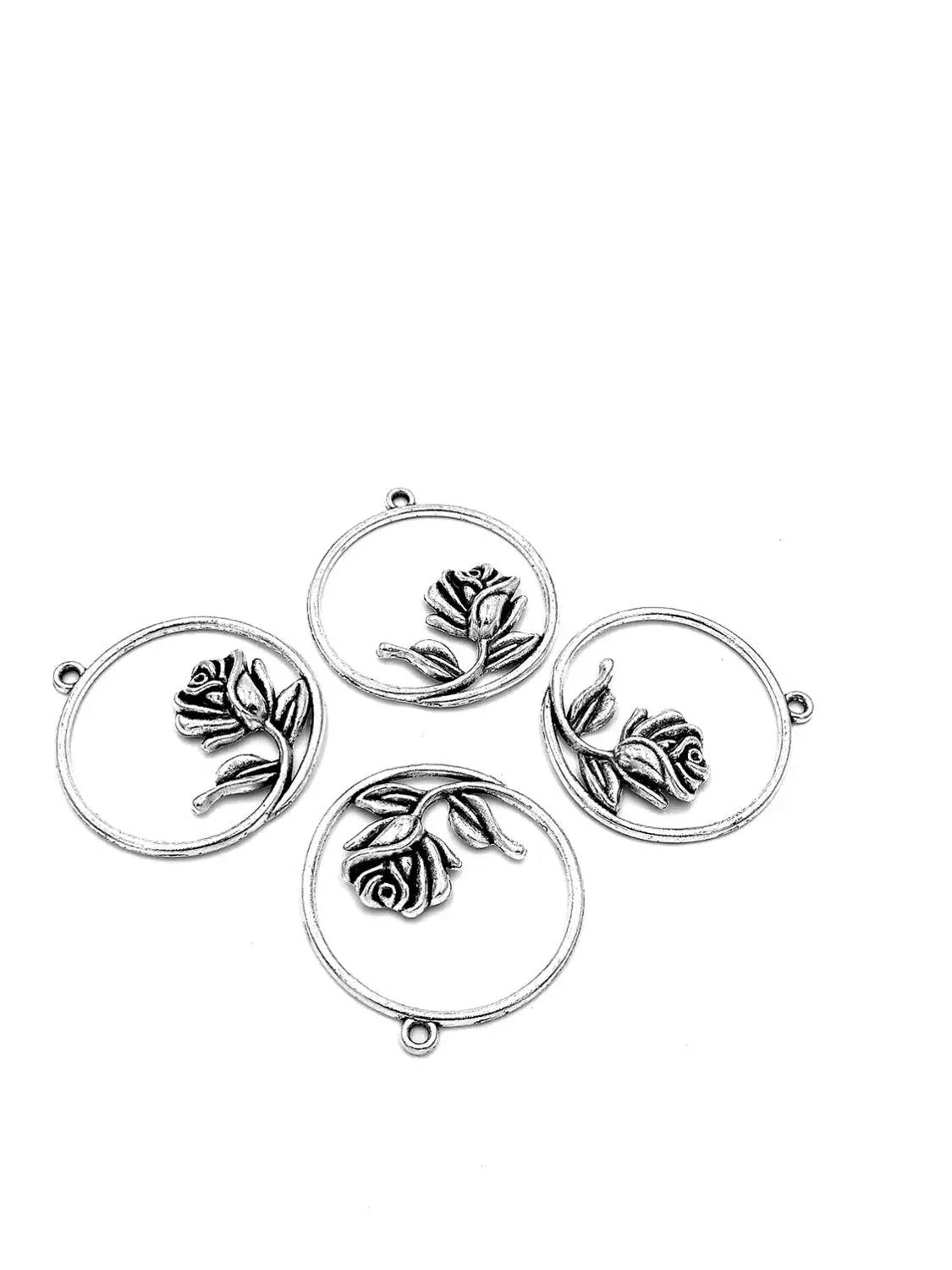10pcs Flowers charms pendant 36x33mm antique silver ornament accessories jewelry making craft DIY base material
10pcs Flowers charms pendant 36x33mm antique silver ornament accessories jewelry making craft DIY base material