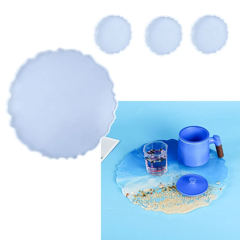 13 inches Round Agate Tray Epoxy Resin Mold Serving Plate Casting Silicone Mould
13 inches Round Agate Tray Epoxy Resin Mold Serving Plate Casting Silicone Mould