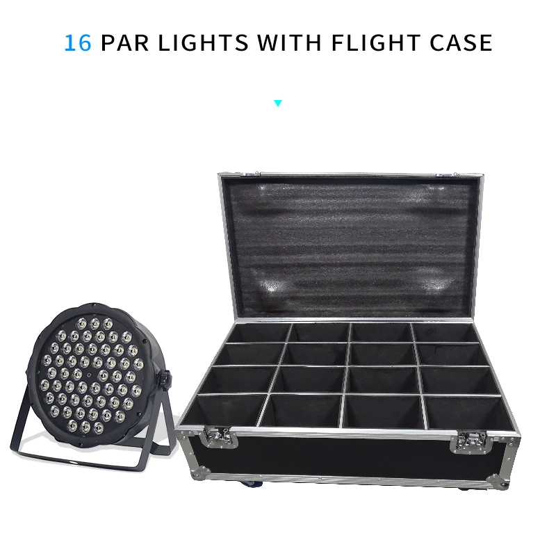 16 шт. 54X3 Вт RGBW LED Par свет DMX512 контроллер led диско DJ оборудование 25 градусов 4/8 каналов с 16 в 1 кейс для полета
16 шт. 54X3 Вт RGBW LED Par свет DMX512 контроллер led диско DJ оборудование 25 градусов 4/8 каналов с 16 в 1 кейс для полета
