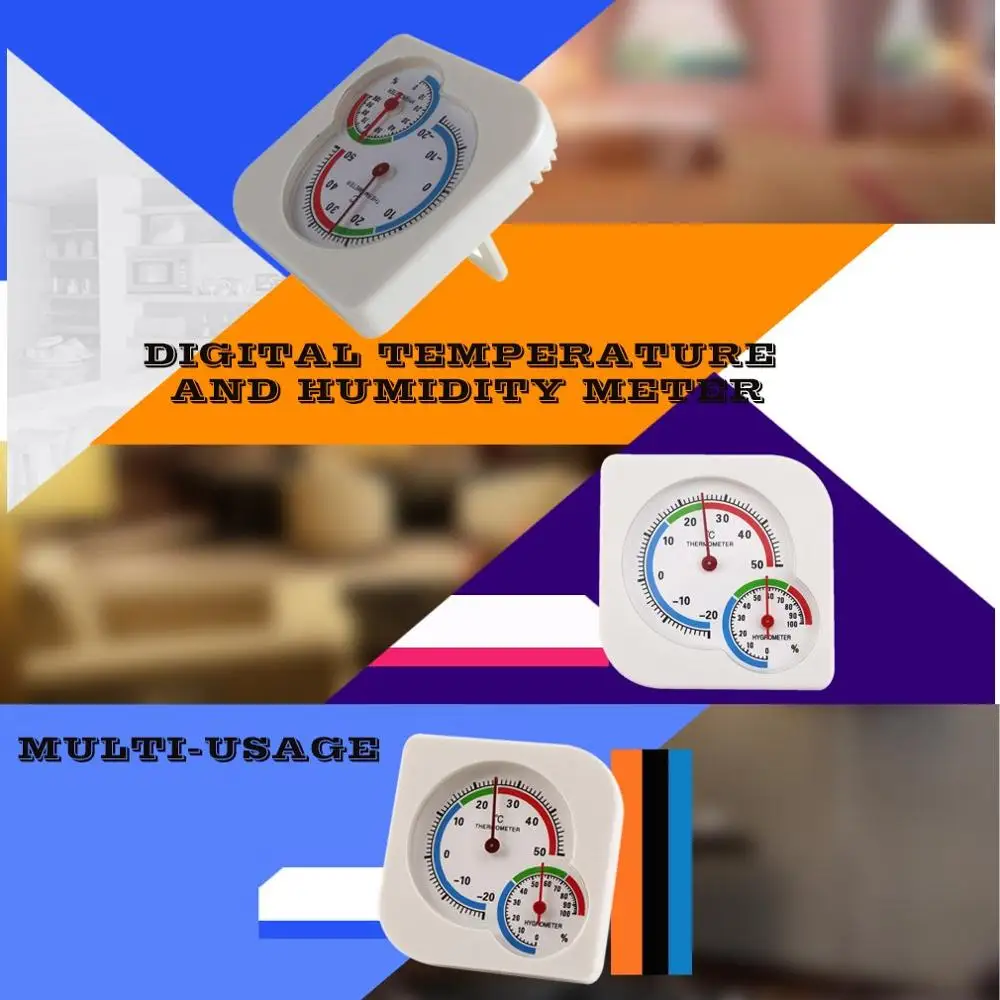 New Arrival Classic Homeuse Indoor Outdoor 2 In 1 Mini Accurate Wet Hygrometer Humidity Thermometer Temperature Meter Mechanical
New Arrival Classic Homeuse Indoor Outdoor 2 In 1 Mini Accurate Wet Hygrometer Humidity Thermometer Temperature Meter Mechanical