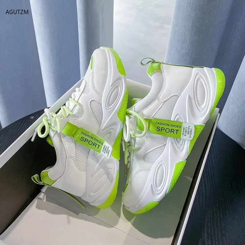 2020 Spring Autumn Women Casual Shoes lace up Fashion Platform Women Chunky Sneakers Ladies Sports dad shoes Tenis Feminino
2020 Spring Autumn Women Casual Shoes lace up Fashion Platform Women Chunky Sneakers Ladies Sports dad shoes Tenis Feminino