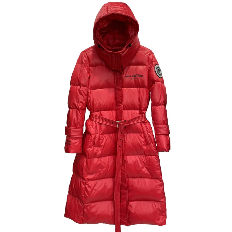 ZURICHOUSE Women's Down Coat Long Hooded Down Parka 2021 Stylish Glossy Waterproof Slim Bandage Winter Down Jacket Woman
ZURICHOUSE Women's Down Coat Long Hooded Down Parka 2021 Stylish Glossy Waterproof Slim Bandage Winter Down Jacket Woman