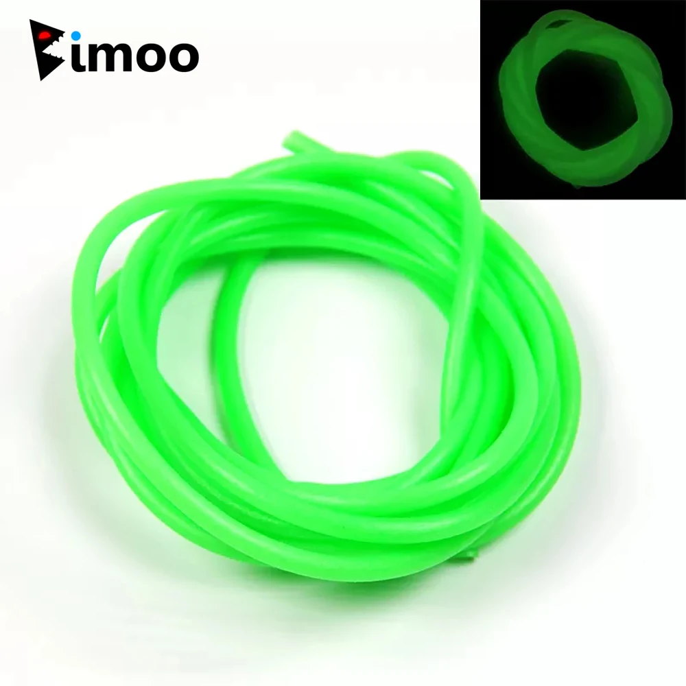 Bimoo 2m/bag 3mm Soft Luminous Tube Green Dark Glow Tubing Elastic Silicone Soft Rubber Material Saltwater Rigging Material
Bimoo 2m/bag 3mm Soft Luminous Tube Green Dark Glow Tubing Elastic Silicone Soft Rubber Material Saltwater Rigging Material