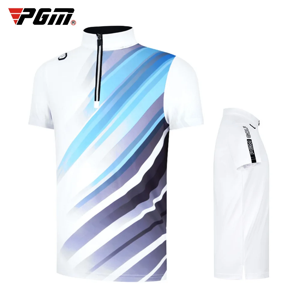 PGM Summer Golf Clothing Boys Short-Sleeved T-Shirt Summer Golf Clothing Breathable And Quick-Drying Golf Shirts Kids
PGM Summer Golf Clothing Boys Short-Sleeved T-Shirt Summer Golf Clothing Breathable And Quick-Drying Golf Shirts Kids