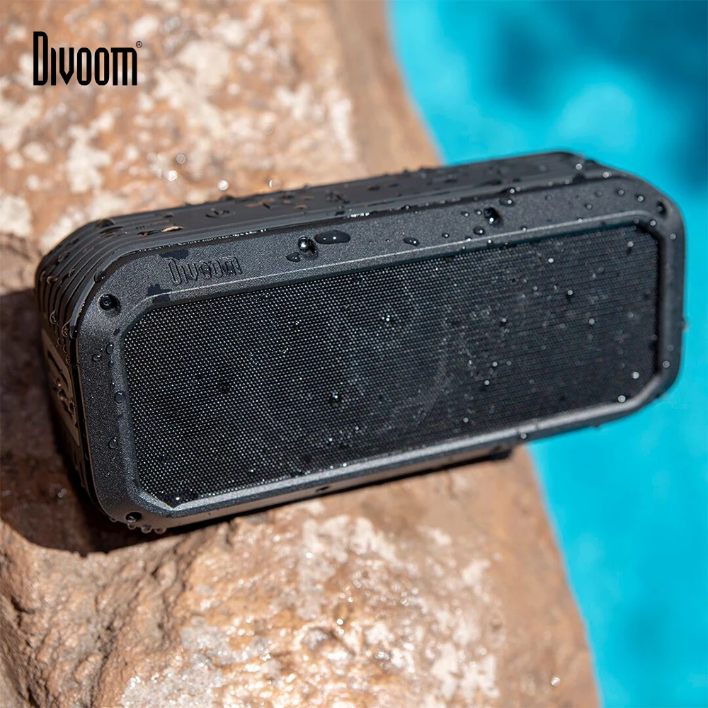 

Divoom Voombox Power Portable Bluetooth Speaker, 30W TWS Audio High Quality Bass NFC 10m with 5000 mAh and IPX5 Waterproof