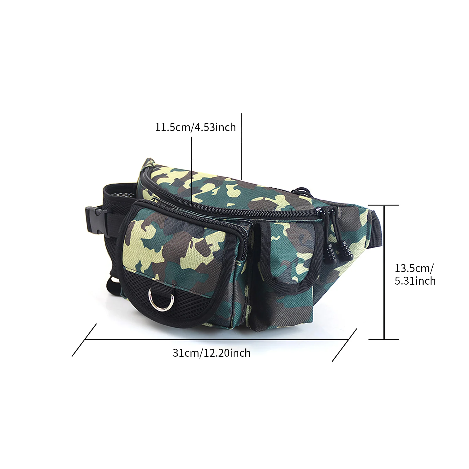 Multifunctional Fishing Tackle Bags Single Shoulder Crossbody Bag Waist Pack Fish Lures Gear Utility Storage Fishing Bag
Multifunctional Fishing Tackle Bags Single Shoulder Crossbody Bag Waist Pack Fish Lures Gear Utility Storage Fishing Bag