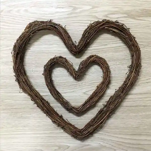 5Pcs Heart Shaped Garland 4-12 Inch Rattan DIY Natural Twig Hanging Wreaths Rattan Festive Shop Window Door Decor
5Pcs Heart Shaped Garland 4-12 Inch Rattan DIY Natural Twig Hanging Wreaths Rattan Festive Shop Window Door Decor
