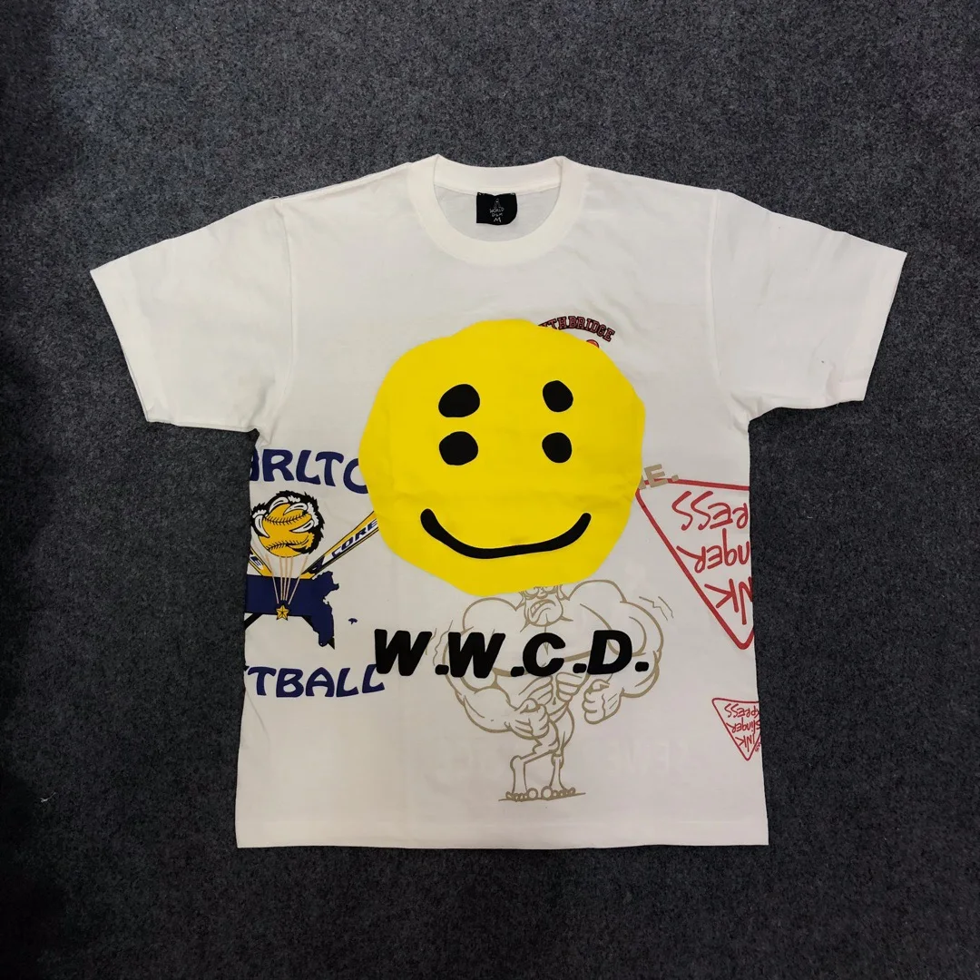 2019 Summer Style CPFM,XYZ Smile Face Printed Women Men T shirts tees Hiphop Streetwear Men Cotton T shirt
2019 Summer Style CPFM,XYZ Smile Face Printed Women Men T shirts tees Hiphop Streetwear Men Cotton T shirt