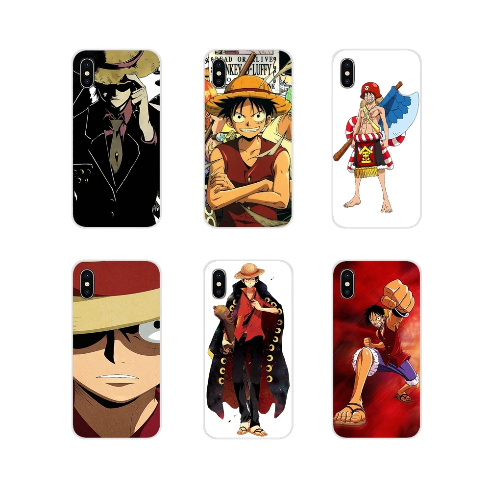 Monkey D Luffy one piece Аниме для Xiao mi 4 5 5s 6 A1 A2 5X6X8 9 Lite SE Pro Max Mix 2 3 2S Чехол мобильного телефона