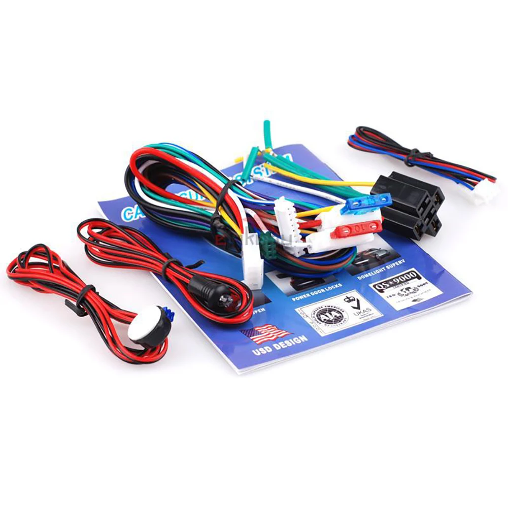 Car Alarm System 1-Way Remote Central Door Lock Keyless Entry System With 2 Remote Control Burglar Protection Security System
Car Alarm System 1-Way Remote Central Door Lock Keyless Entry System With 2 Remote Control Burglar Protection Security System