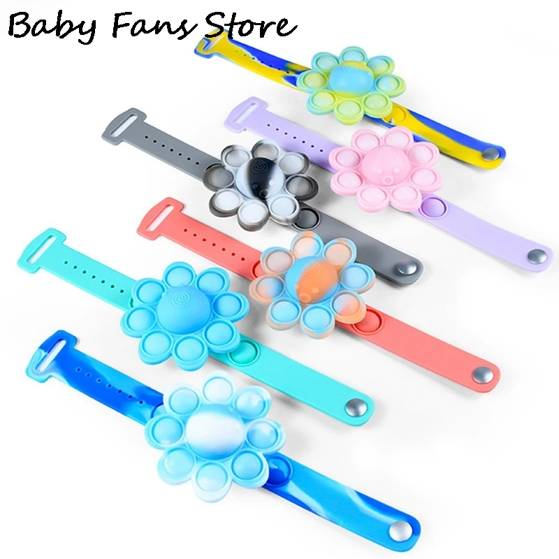 Push Bubble Bracelet Antistress Silicone Wristband Silicone Hand Watch Stress Relief Squeeze Toy Children Kids Fidget Toys Band
Push Bubble Bracelet Antistress Silicone Wristband Silicone Hand Watch Stress Relief Squeeze Toy Children Kids Fidget Toys Band