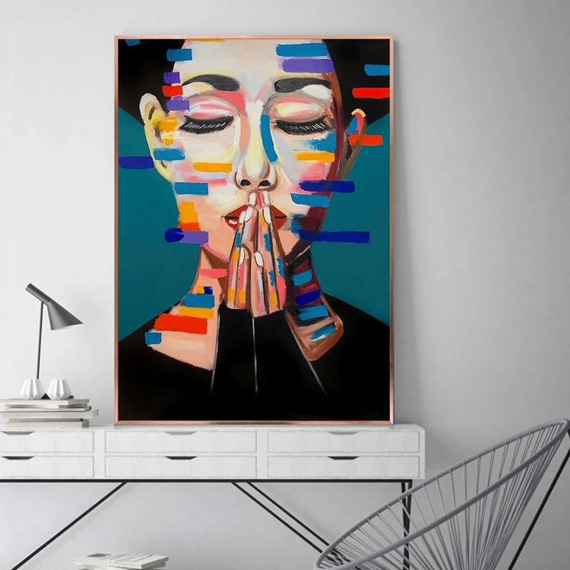 Abstract Girl Oil Paintings Print on Canvas Nordic Style Graffiti Art Posters and Prints Pictures Wall Art Pictures Home Cuadros
Abstract Girl Oil Paintings Print on Canvas Nordic Style Graffiti Art Posters and Prints Pictures Wall Art Pictures Home Cuadros