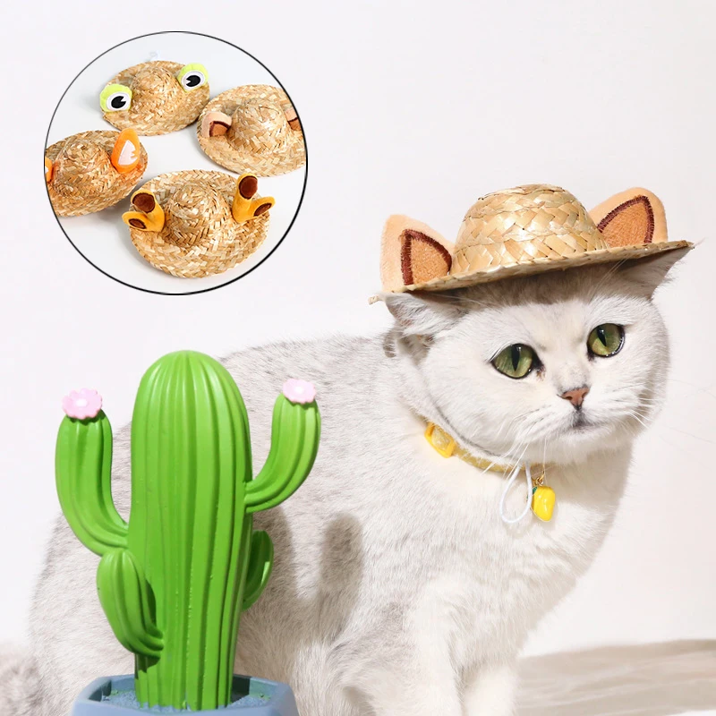 Straw Fashion Pet Dogs Straw Hat Sombrero Cat Sun Hat Beach Party Straw Hats Dogs Hawaii Style Hat For Dogs Funny Accessories
Straw Fashion Pet Dogs Straw Hat Sombrero Cat Sun Hat Beach Party Straw Hats Dogs Hawaii Style Hat For Dogs Funny Accessories