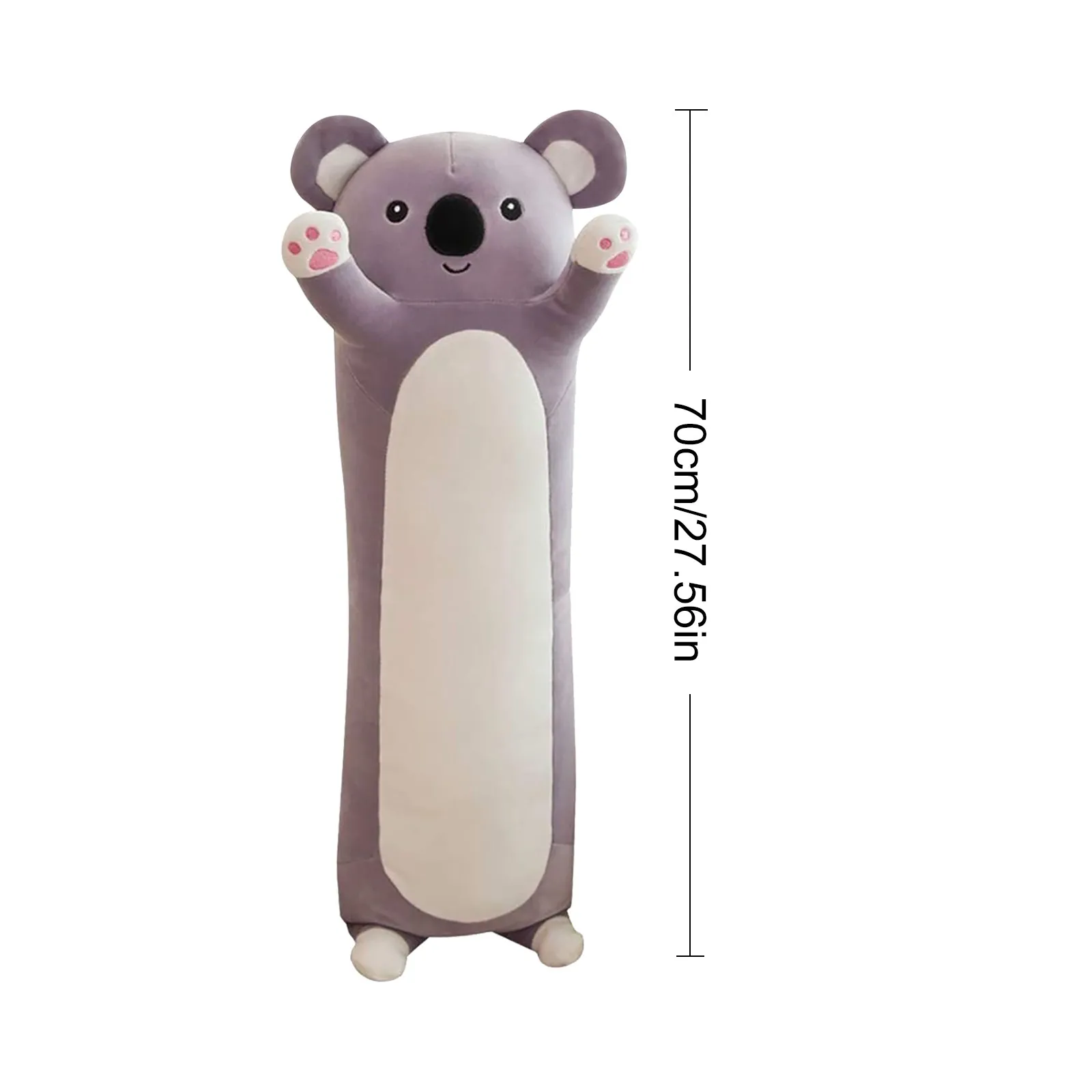 70cm Plush Toy Doll Hugging Pillow Cute Koala Long Striped Soft Stuffed Sleep Pillow Cushion Nap Pillow Best Gift For Girlfriend
70cm Plush Toy Doll Hugging Pillow Cute Koala Long Striped Soft Stuffed Sleep Pillow Cushion Nap Pillow Best Gift For Girlfriend