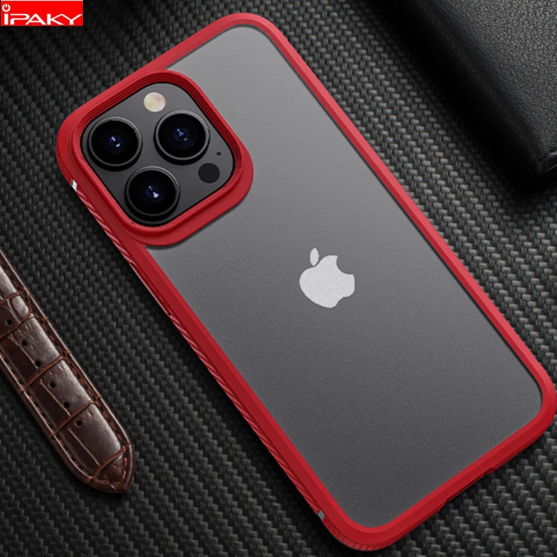 IPAKY for iPhone 13 12 Case 12 13 Pro Carbon Fiber Border Matte Transparent Shockproof Case for iPhone 12 13 Pro Max Case 
IPAKY for iPhone 13 12 Case 12 13 Pro Carbon Fiber Border Matte Transparent Shockproof Case for iPhone 12 13 Pro Max Case