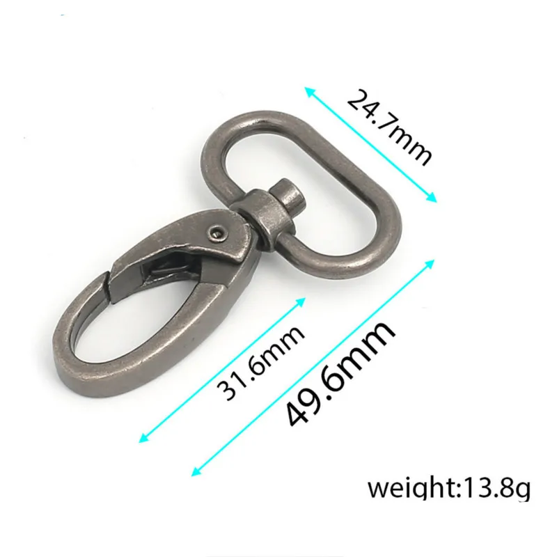 50/batch Metal Handbag Bag Clasps Lobster Swivel Trigger Clips Snap Hooks Buckles Carabiner Gold Silver Bronze High quality
50/batch Metal Handbag Bag Clasps Lobster Swivel Trigger Clips Snap Hooks Buckles Carabiner Gold Silver Bronze High quality