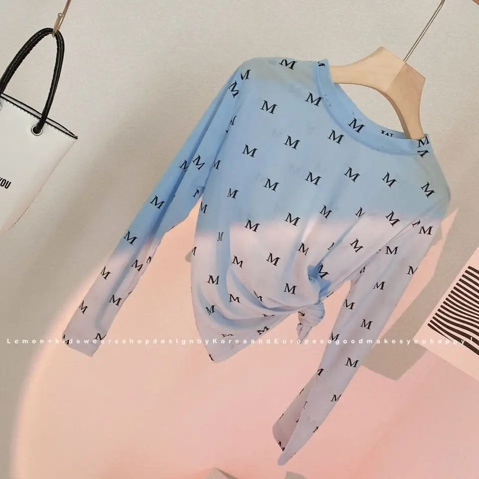 Girls oversize sunscreen loose all over print anti wrinkle ice silk sunscreen kids children long sleeve t-shirt P5662
Girls oversize sunscreen loose all over print anti wrinkle ice silk sunscreen kids children long sleeve t-shirt P5662