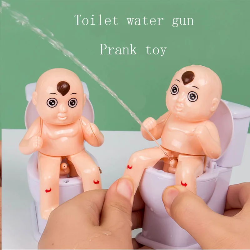 Funny Toys Spoof Tricky New Toilet Boy Water Gun Toy Popit Fidget Toy Stress Children's Toy Antistress Toy for Children Adult
Funny Toys Spoof Tricky New Toilet Boy Water Gun Toy Popit Fidget Toy Stress Children's Toy Antistress Toy for Children Adult