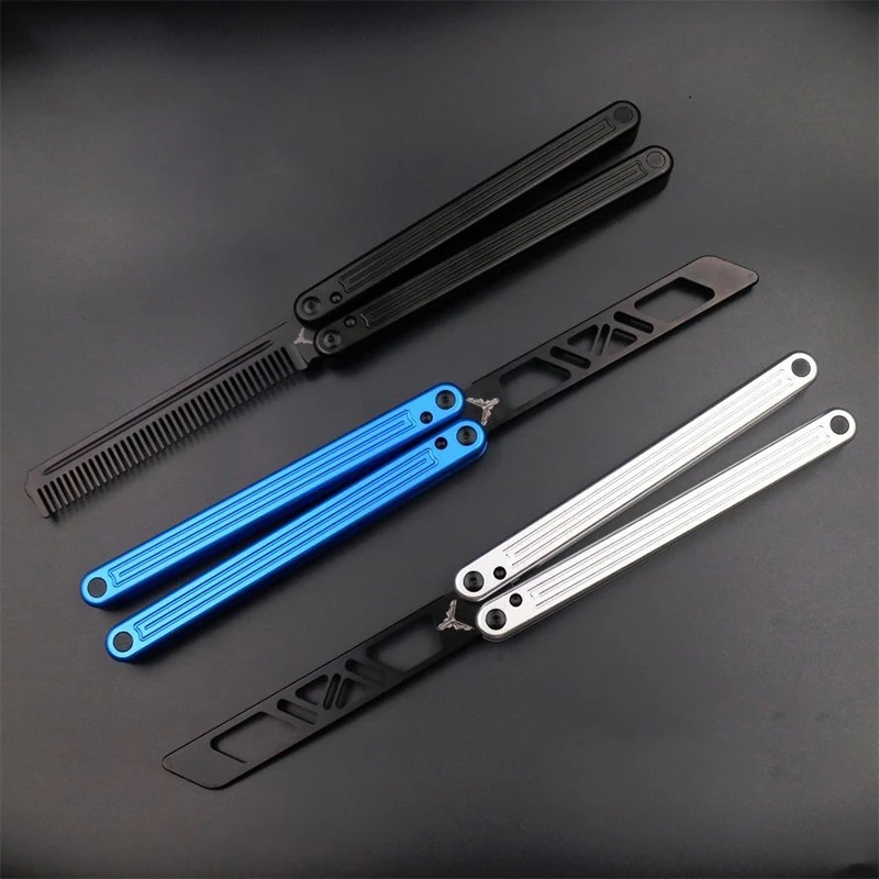 Arctic Circle High-End One-Piece Aluminum Handle Butterfly Training Knife Shaft Sleeve Structure CNC EDC Balisong Trainer
Arctic Circle High-End One-Piece Aluminum Handle Butterfly Training Knife Shaft Sleeve Structure CNC EDC Balisong Trainer